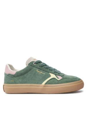 Pepe Jeans Sneakersy Travis Retro PLS31586 Zielony