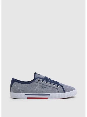 Pepe Jeans FOOTWEAR Sneakersy w kolorze niebiesko-szarym rozmiar: 42