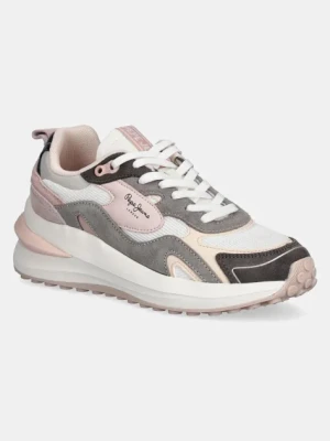 Pepe Jeans sneakersy WINSLOW SWEET damskie kolor szary PLS600