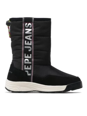 Pepe Jeans Śniegowce Jarvis Young PGS50183 Czarny
