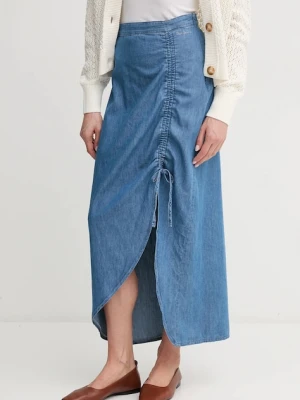 Pepe Jeans spódnica jeansowa MAXI SKIRT HW SUNSET