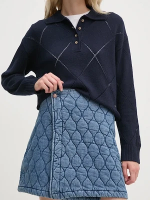 Pepe Jeans spódnica MINI SKIRT HW QUILTED