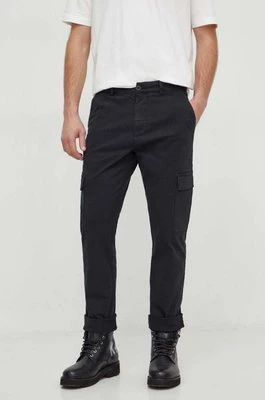 Pepe Jeans spodnie SLIM CARGO męskie kolor czarny w fasonie cargo PM211641