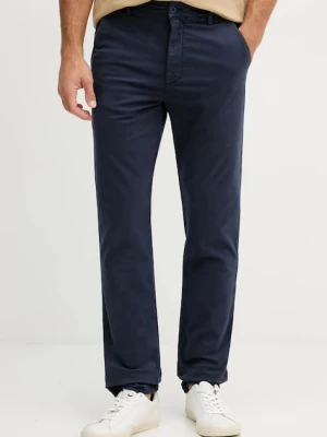 Pepe Jeans spodnie męskie kolor granatowy dopasowane PM2100013