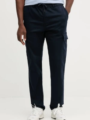 Pepe Jeans spodnie męskie kolor granatowy w fasonie cargo PM211725