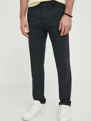 Pepe Jeans spodnie SLIM CHINO męskie kolor czarny dopasowane PM211655