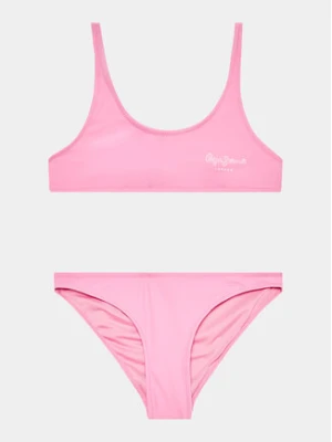 Pepe Jeans Strój kąpielowy Mauricia PGB10387 Różowy