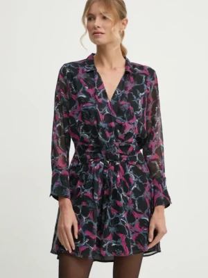 Pepe Jeans sukienka ADA kolor czarny mini rozkloszowana PL953630