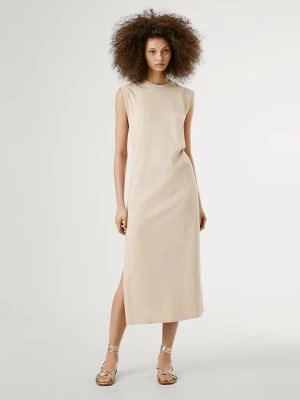 Pepe Jeans Sukienka "Ari" w kolorze beżowym rozmiar: XL