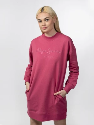 Pepe Jeans Sukienka dresowa w kolorze różowym rozmiar: M