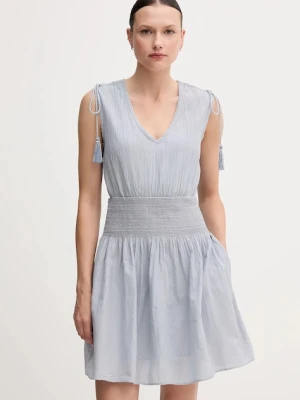 Pepe Jeans sukienka ESTELLA kolor niebieski mini rozkloszowana PL953740