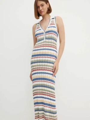 Pepe Jeans sukienka IRIS DRESS maxi dopasowana PL953573