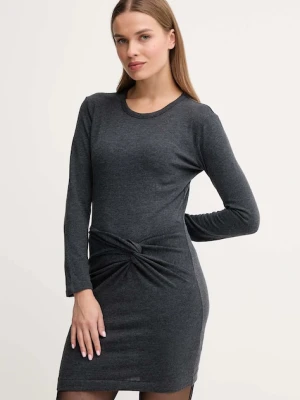 Pepe Jeans sukienka kolor szary mini dopasowana PL9537725