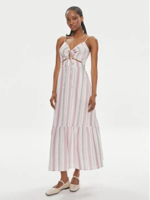 Pepe Jeans Sukienka letnia Diana PL953496 Kolorowy Regular Fit