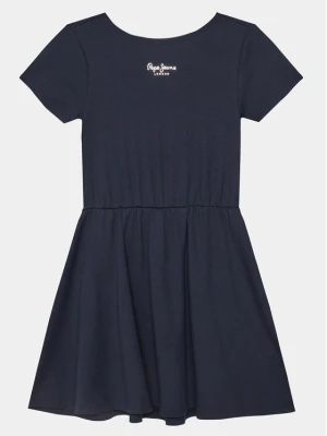 Pepe Jeans Sukienka letnia Olya PG951663 Granatowy Regular Fit