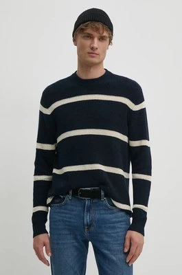 Pepe Jeans sweter bawełniany CAIRO kolor granatowy lekki PM702444