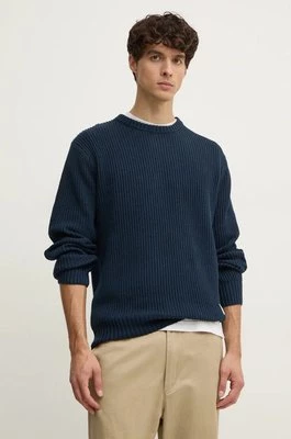 Pepe Jeans sweter bawełniany COLIN CREW NECK kolor granatowy PM702478