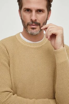 Pepe Jeans sweter bawełniany MAXWELL kolor beżowy PM702407CHEAPER