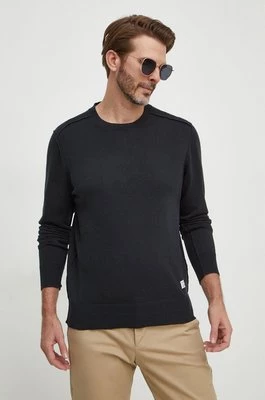 Pepe Jeans sweter bawełniany MOE kolor czarny lekki PM702400