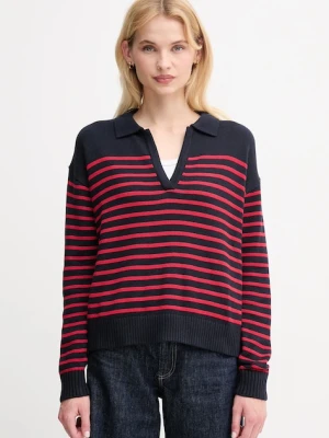 Pepe Jeans sweter damski kolor granatowy lekki PL7000012