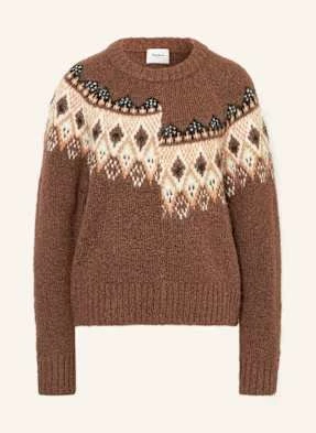 Pepe Jeans Sweter Holly braun