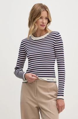 Pepe Jeans sweter INES damski kolor beżowy lekki PL702169