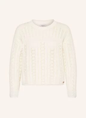 Pepe Jeans Sweter Isadora weiss