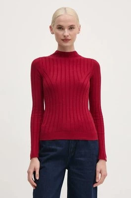 Pepe Jeans sweter IZABEL TURTLENECK damski kolor czerwony PL702224