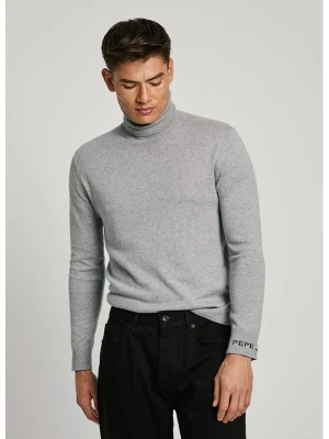 Pepe Jeans Sweter "New Andre" w kolorze szarym rozmiar: XS