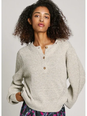 Pepe Jeans Sweter w kolorze beżowym rozmiar: XS