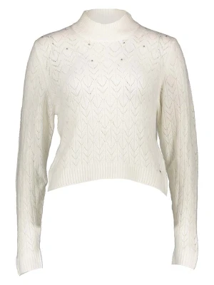 Pepe Jeans Sweter w kolorze białym rozmiar: XL