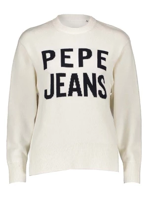 Pepe Jeans Sweter w kolorze kremowym rozmiar: XS