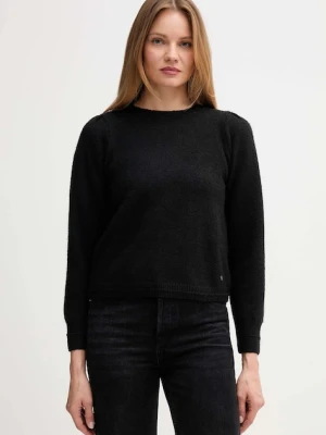 Pepe Jeans sweter z domieszką wełny damski kolor czarny PL7000045