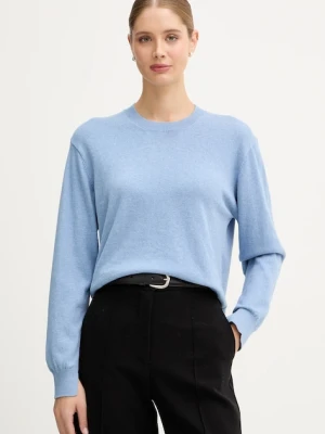 Pepe Jeans sweter z domieszką wełny damski kolor niebieski lekki PL7000035