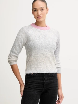 Pepe Jeans sweter z domieszką wełny damski kolor szary PL7000047