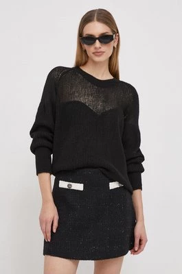 Pepe Jeans sweter z domieszką wełny FEMKE damski kolor czarny ciepły