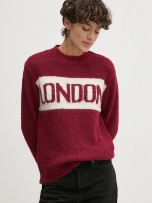 Pepe Jeans sweter z domieszką wełny HILDA