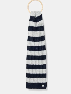 Pepe Jeans szalik damski kolor granatowy wzorzysty PL0600003
