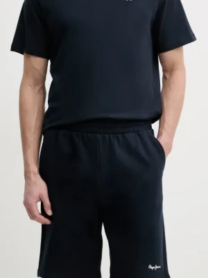 Pepe Jeans szorty bawełniane DUKE SHORTS kolor granatowy PM211864