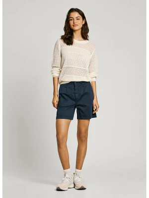 Pepe Jeans Szorty chino "Vania" - Regular fit - w kolorze granatowym rozmiar: XS