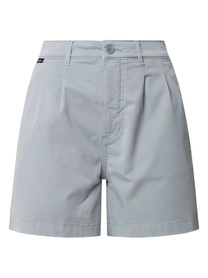 Pepe Jeans Szorty chino "Vania" - Regular fit - w kolorze niebieskoszarym rozmiar: S