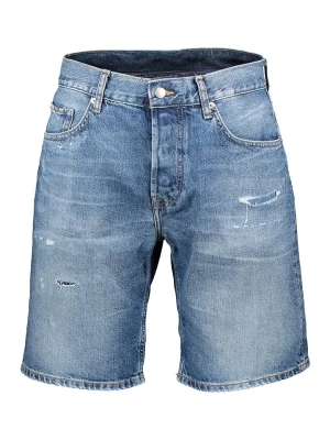 Pepe Jeans Szorty dżinsowe "Repair" - Comfort fit - w kolorze niebieskim rozmiar: W30