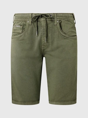 Zdjęcie produktu Pepe Jeans Szorty dżinsowe w kolorze khaki rozmiar: W31