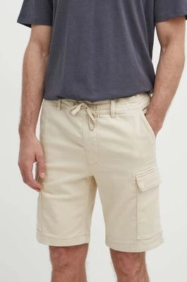 Pepe Jeans szorty GYMDIGO CARGO męskie kolor beżowy PM801077
