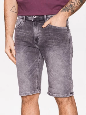 Pepe Jeans Szorty jeansowe Jack Short PM801022UG0 Szary Regular Fit