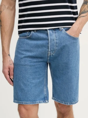 Pepe Jeans szorty jeansowe LOOSE SHORT niebieski