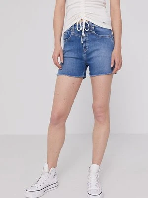 Pepe Jeans Szorty jeansowe Mary Archive damskie gładkie high waist