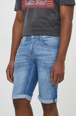 Pepe Jeans szorty jeansowe męskie kolor niebieski