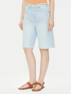 Pepe Jeans Szorty jeansowe PL801176 Niebieski Loose Fit