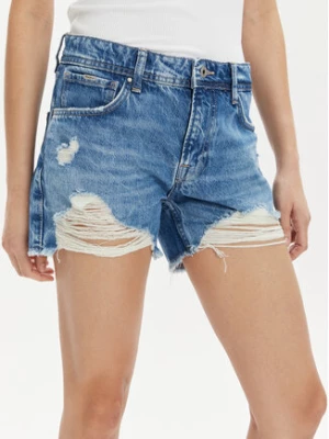 Pepe Jeans Szorty jeansowe Relaxed Short Mw PL801110RH4 Niebieski Relaxed Fit
